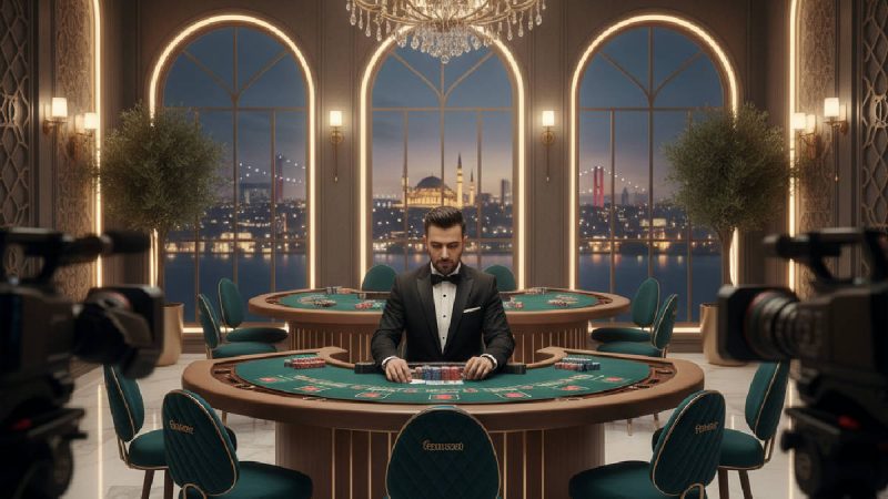 Betroad canlı casino masalarında sunulan krupiyeli oyunlar ve teknik yayın standartları